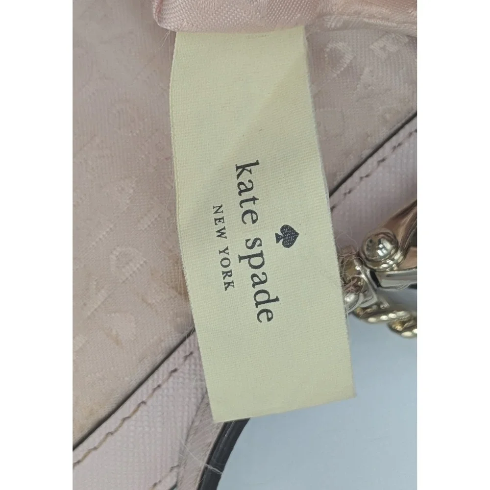 Kate Spade Saffiano Leather Crossbody Bag Mauve Rose Laurel Way Greer